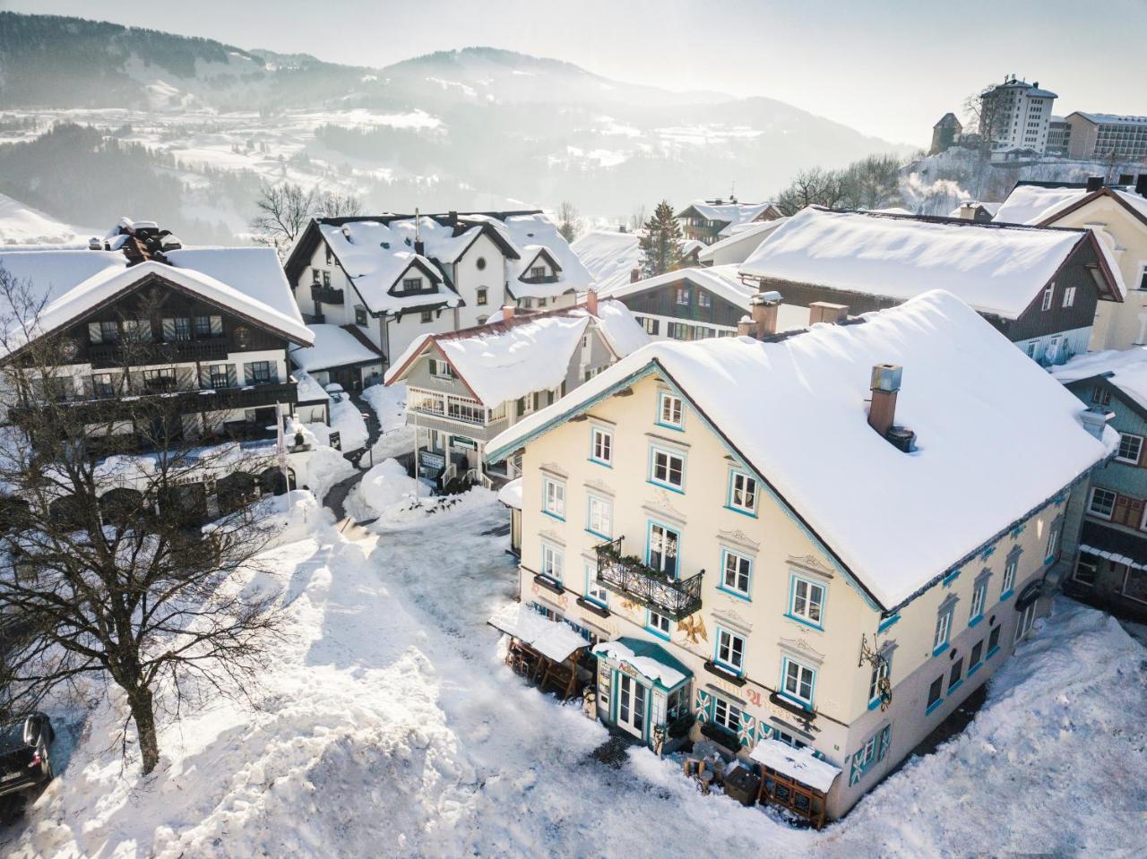 Hotel Adler Oberstaufen Bagian luar foto
